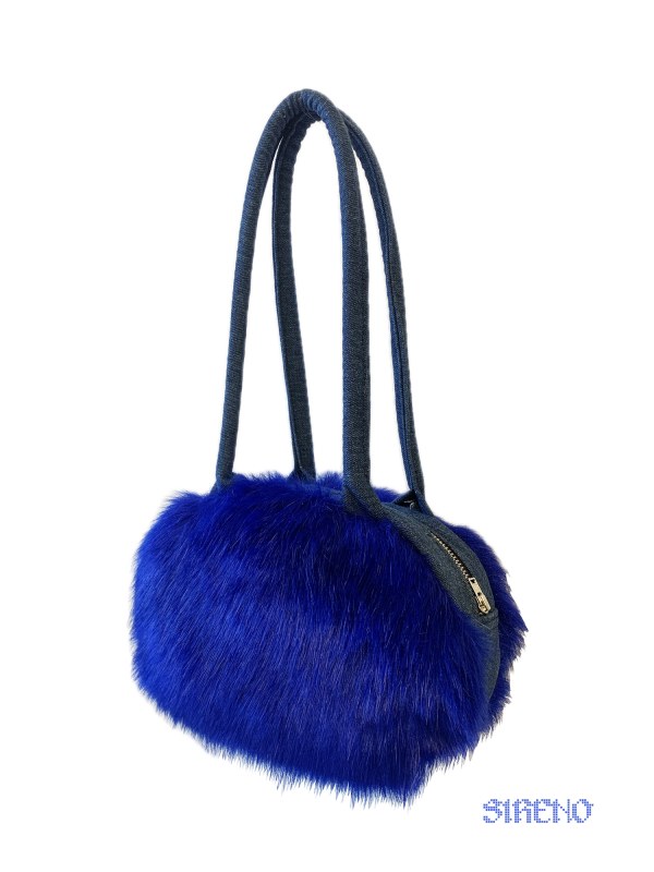 BLUE TEDDY PURSE